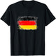 German Flag – I love Germany – Map of Germany , Black, S T-Shirt - T-Shirt | Black