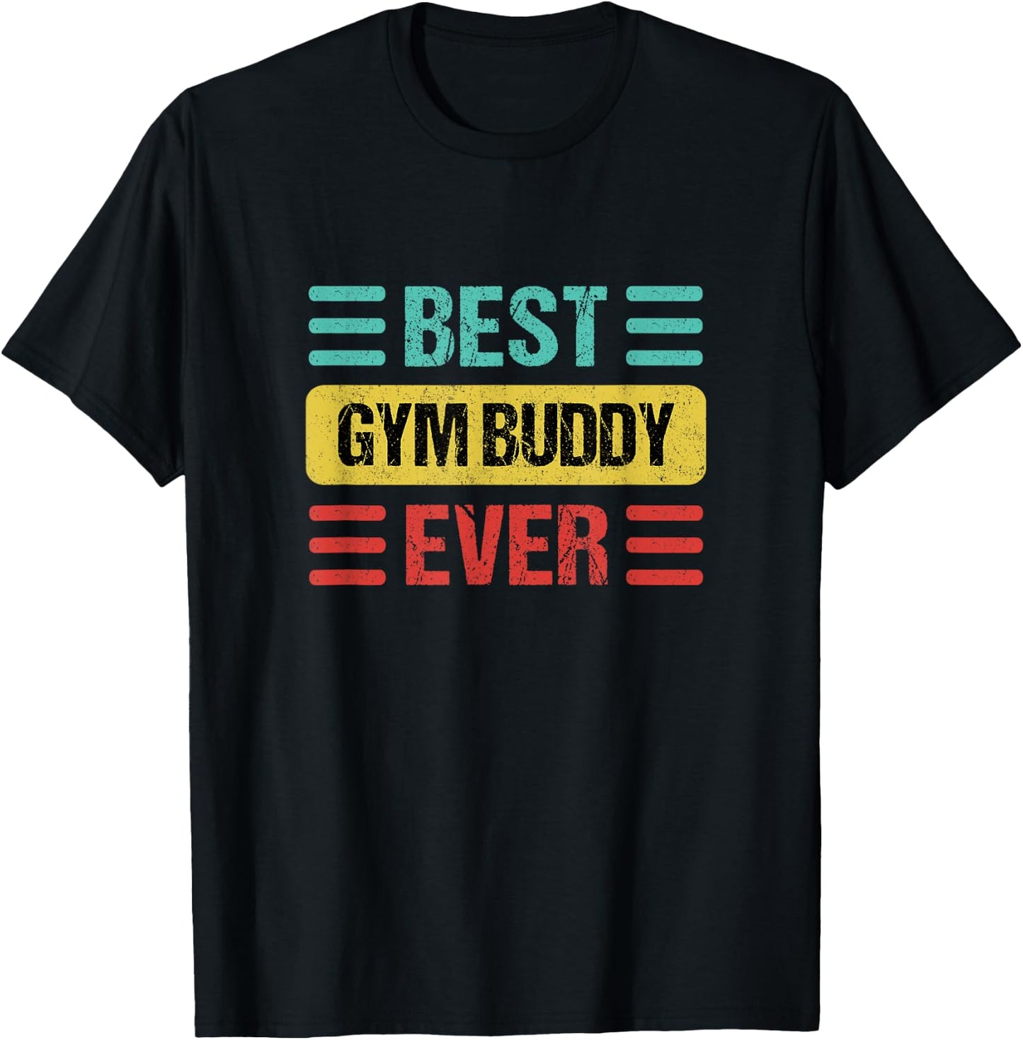 Gym Buddy T-Shirt - T-Shirt | Black