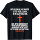 Psalms 69:13 Bible Verses Scripture T-Shirt - T-Shirt | Black