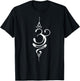 Ancient Sanskrit Symbol for Breathe Inspiration Om Yoga T-Shirt - T-Shirt | Black