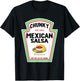 Halloween Matching Costume Chunky Mexican Salsa Bottle Label T-Shirt - T-Shirt | Black