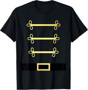 Toy Soldier Nutcracker Costume Uniform T-Shirt - T-Shirt | Black