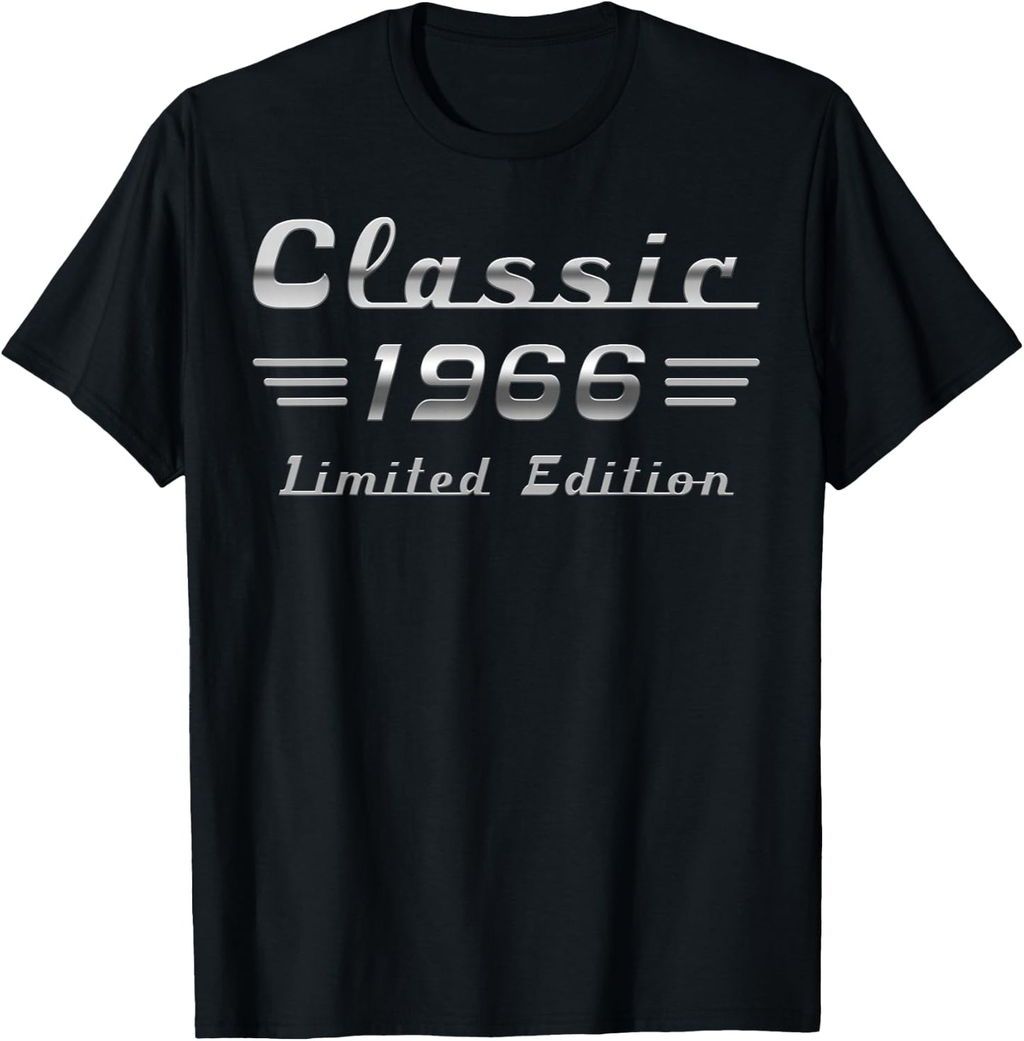 Classic 1966 Oldtimer 59th Birthday Limited Edition , black T-Shirt - T-Shirt | Black