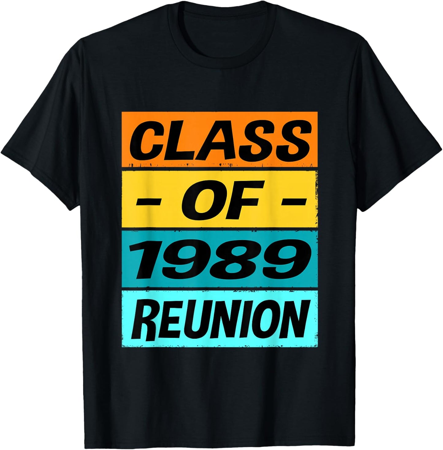 Retro Class of 1989 Shirt Reunion Shirt Group Class of 89 T-Shirt - T-Shirt | Black