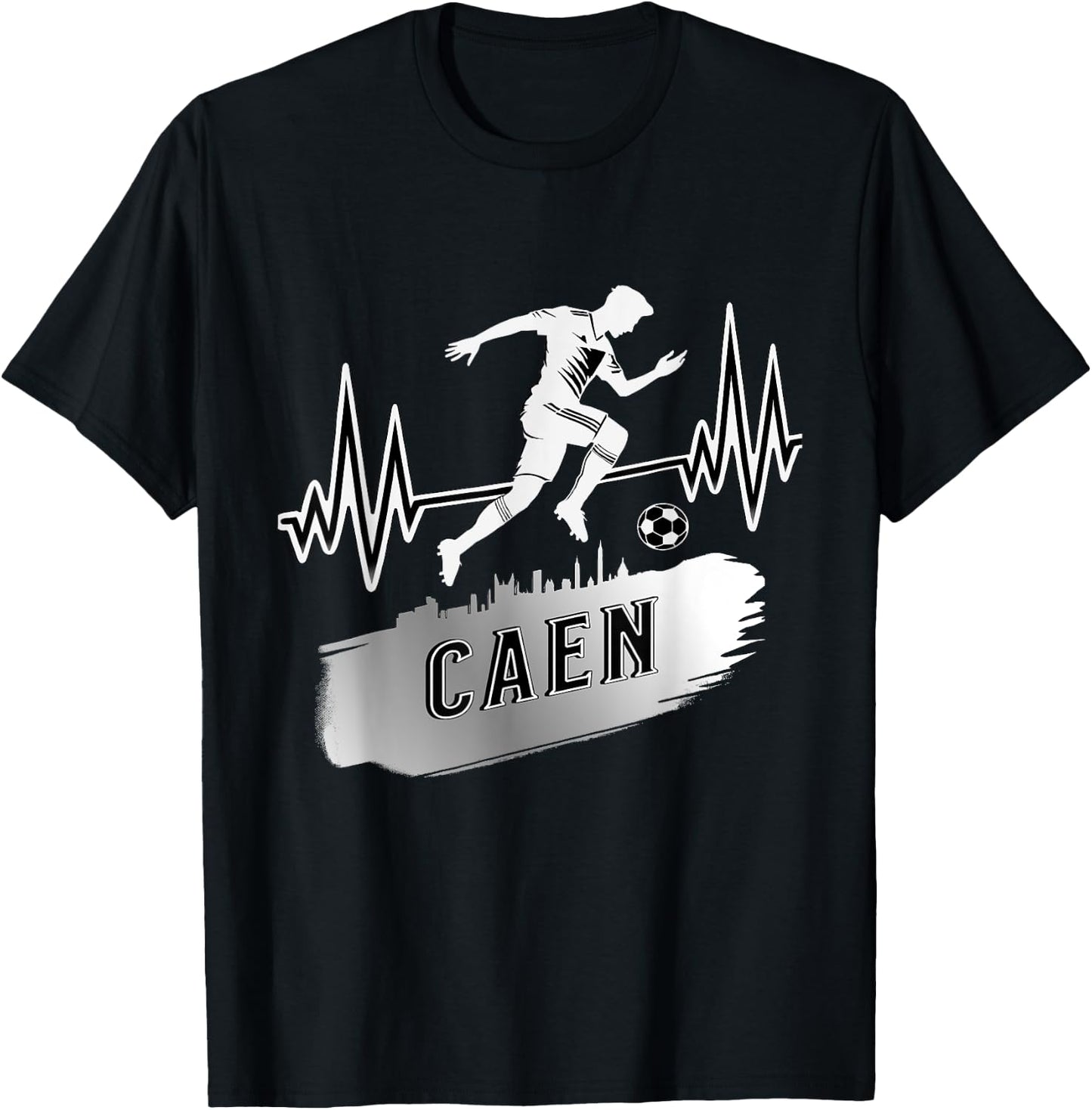 Gift Supporter Caen Foot Caennais T-Shirt - T-Shirt | Black