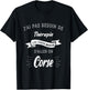 I don't need therapy, just need to go to Corsica T-Shirt - T-Shirt | Black