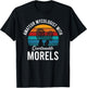 Amateur Mycologist With Questionable Morels T-Shirt - T-Shirt | Black