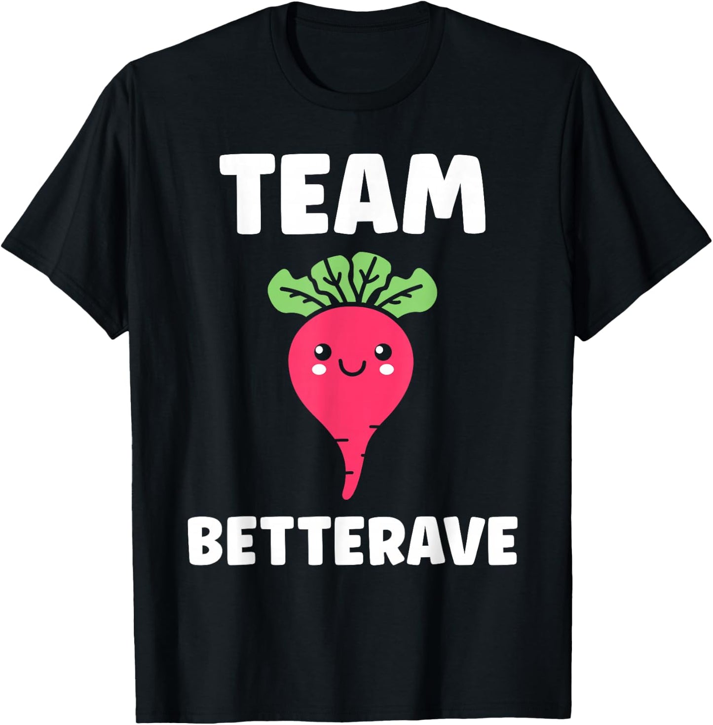 Humour Beetroot Vegetable team Beetroot , Black, S T-Shirt - T-Shirt | Black
