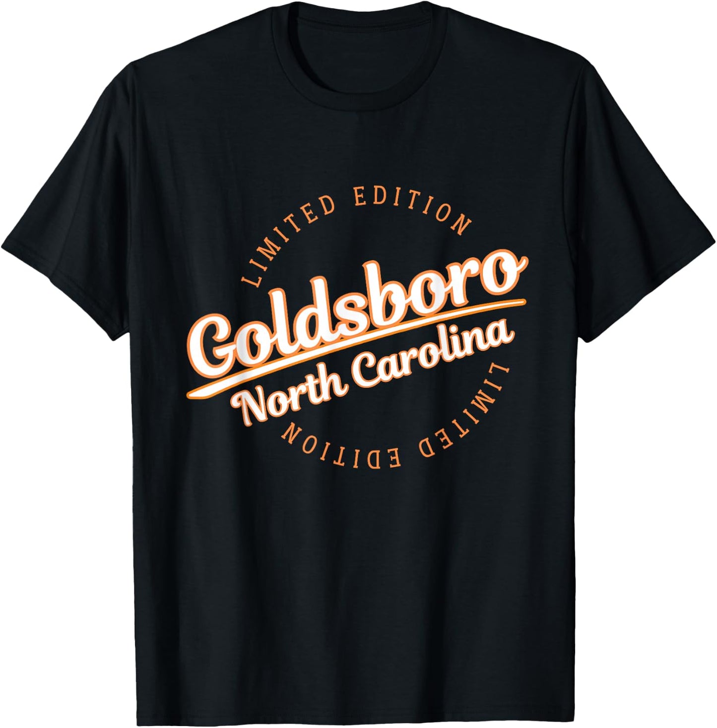 Retro Athletic Goldsboro NC Apparel T-Shirt - T-Shirt | Black