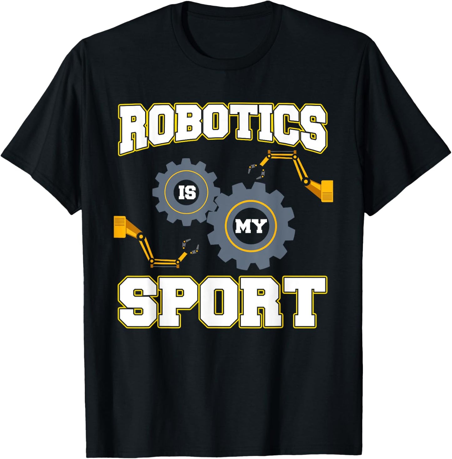 Cool Robotics Art Men Women Robot Engineering Programming T-Shirt - T-Shirt | Black