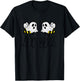 Boo Bees Ghosts Boobees Funny Halloween Costume T-Shirt - T-Shirt | Black