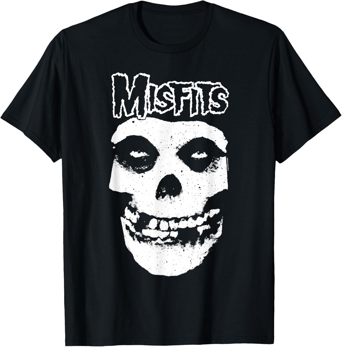Misfits - Misfit Skull Logo , black T-Shirt - T-Shirt | Black