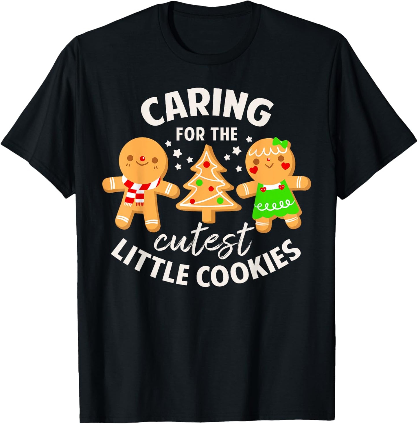 Christmas Holiday Season Nurse Squad Xmas Party NICU Nurse RN - -Adults - Black - Small - Short Sleeve - - Cotton Blend - Christmas-themed NICU Nurse Design T-Shirt - T-Shirt | Black