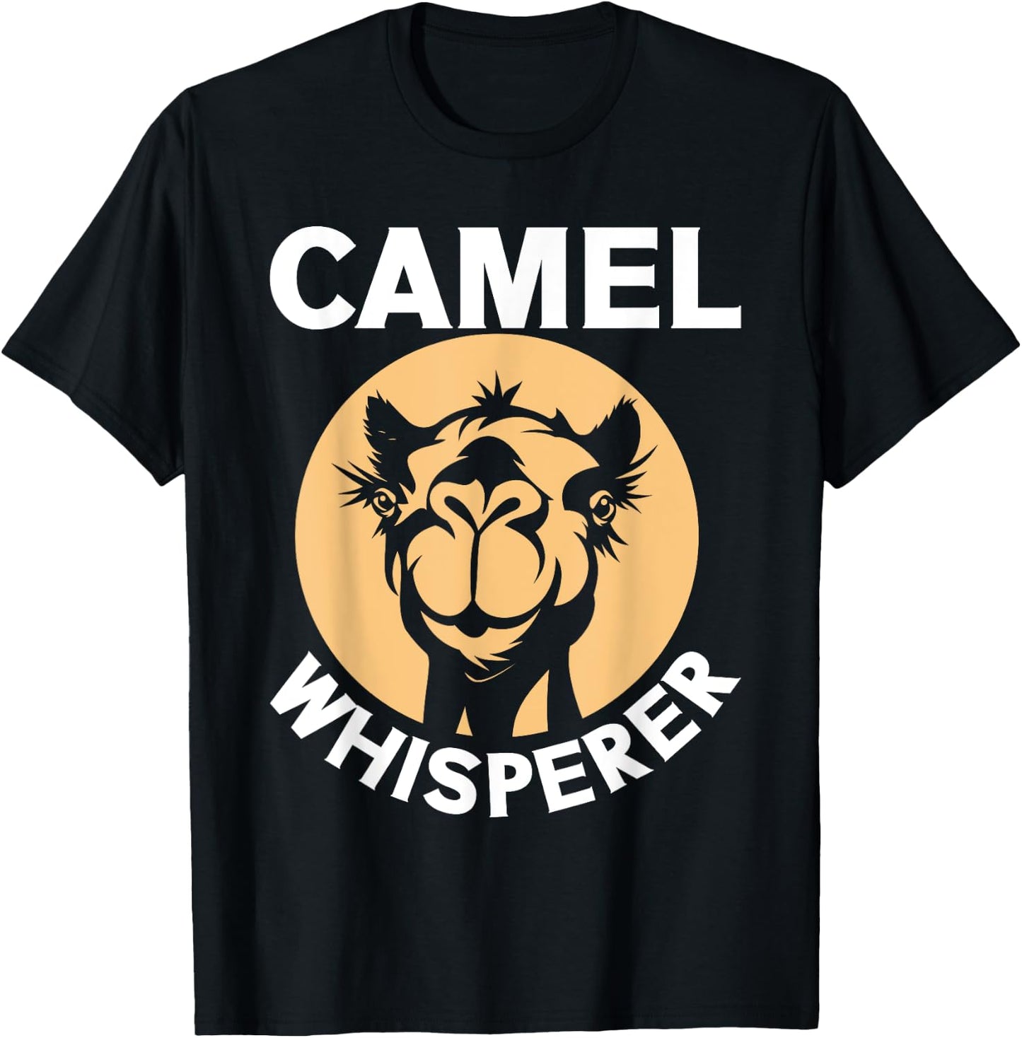 Camel Whisperer Camel T-Shirt - T-Shirt | Black