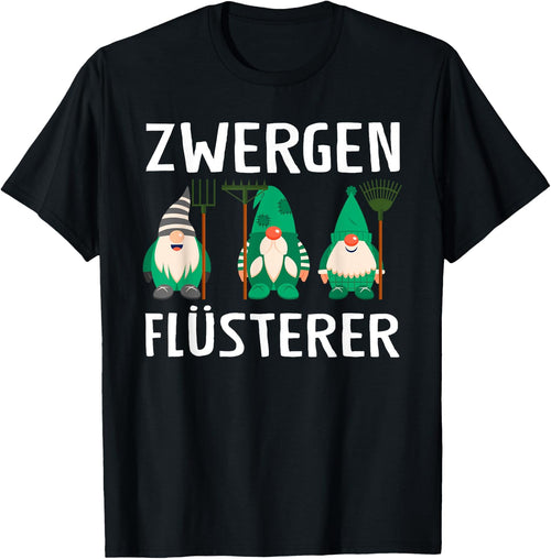 Zwergen Whisperer Garden Gnomes , black, s