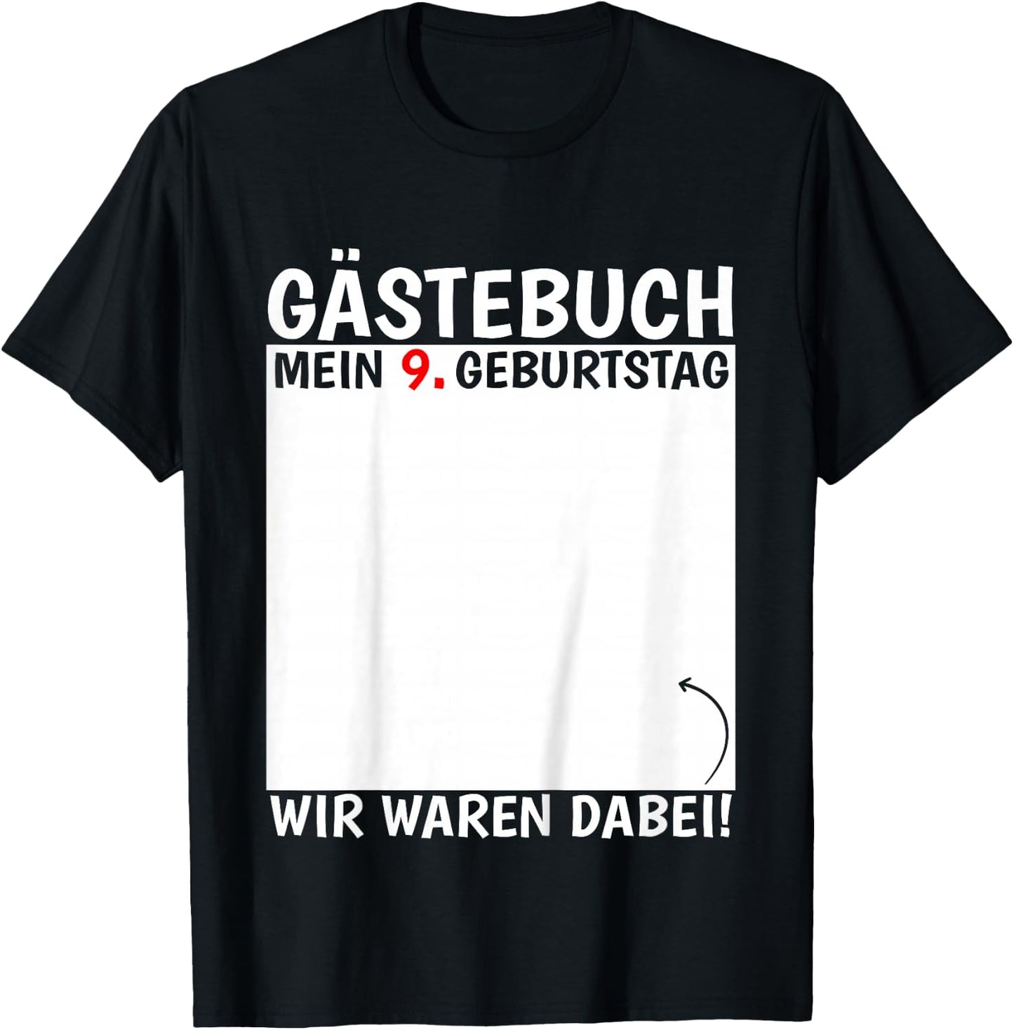 Kids 9th Birthday 9 Years 2015 Funny Birthday Gift , black T-Shirt - T-Shirt | Black