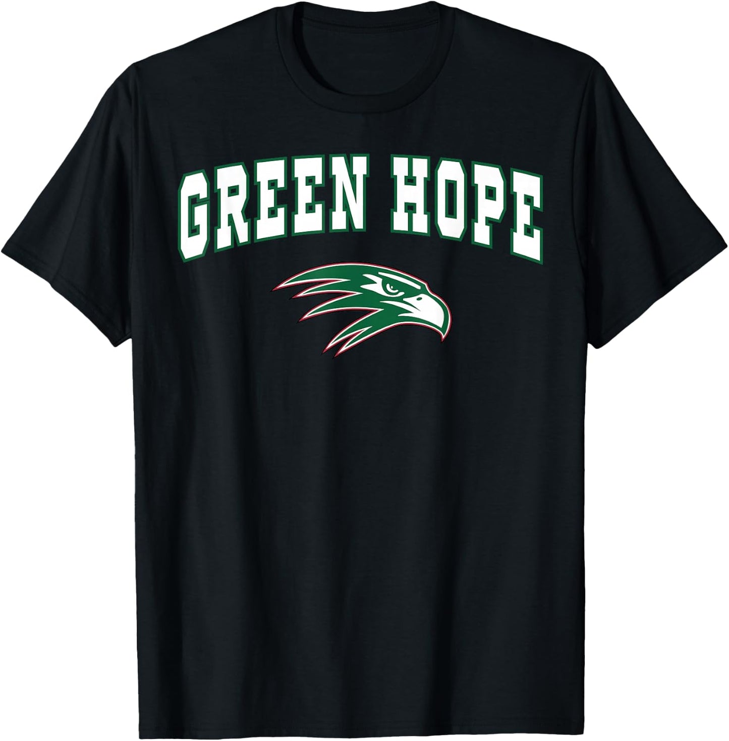 Green Hope High School Falcons T-Shirt - T-Shirt | Black