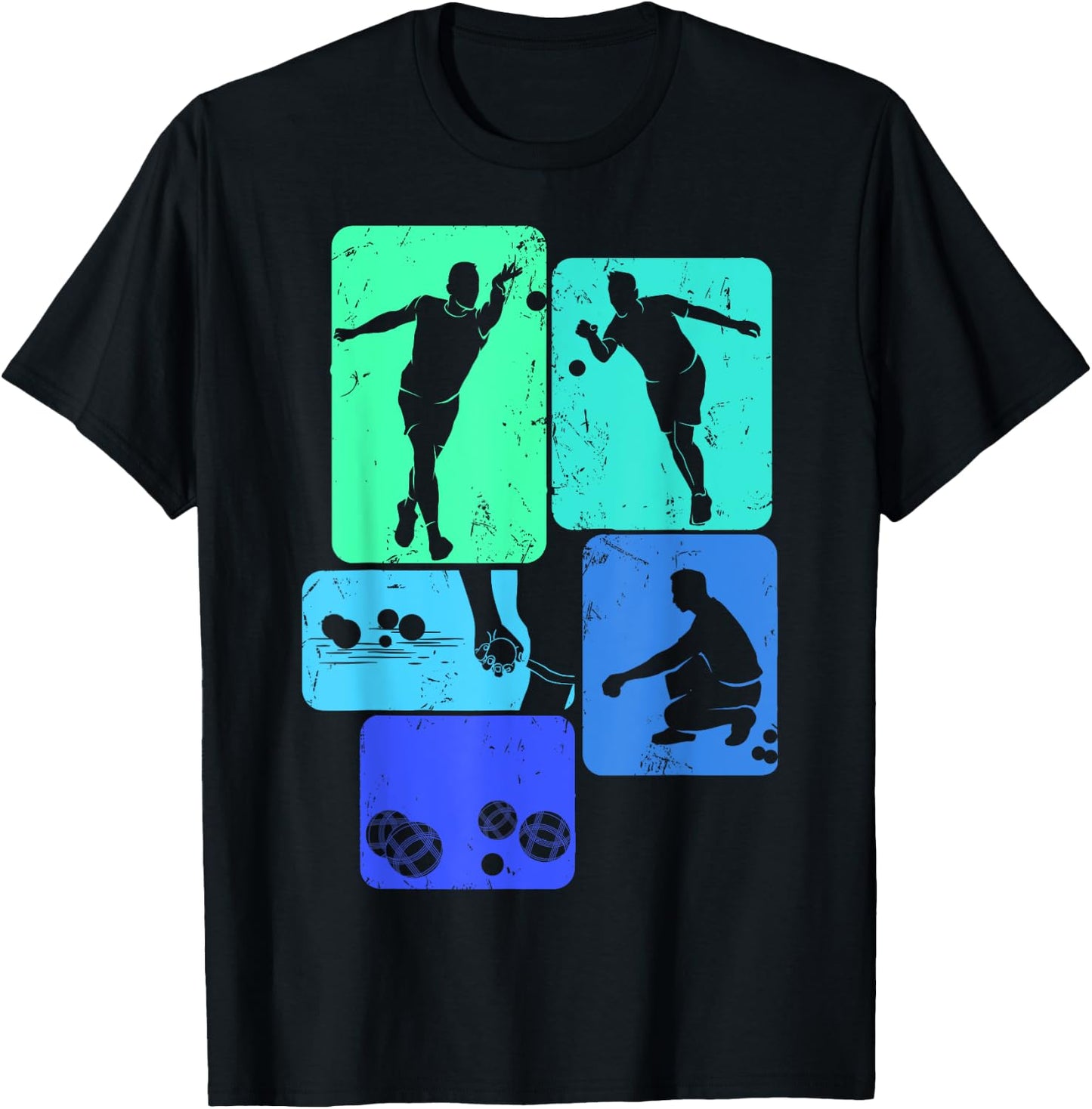Boccia Boule Men's , Black, S T-Shirt - T-Shirt | Black