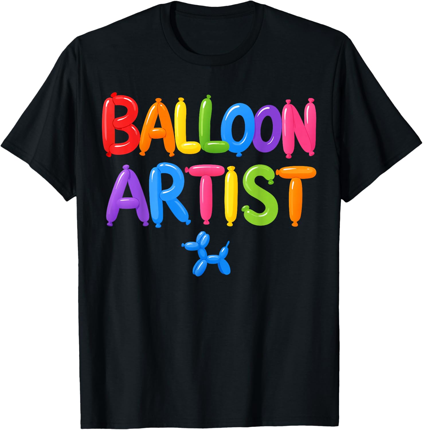 Balloon Artist Balloon Twisting T-Shirt - T-Shirt | Black