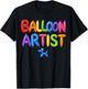 Balloon Artist Balloon Twisting T-Shirt - T-Shirt | Black