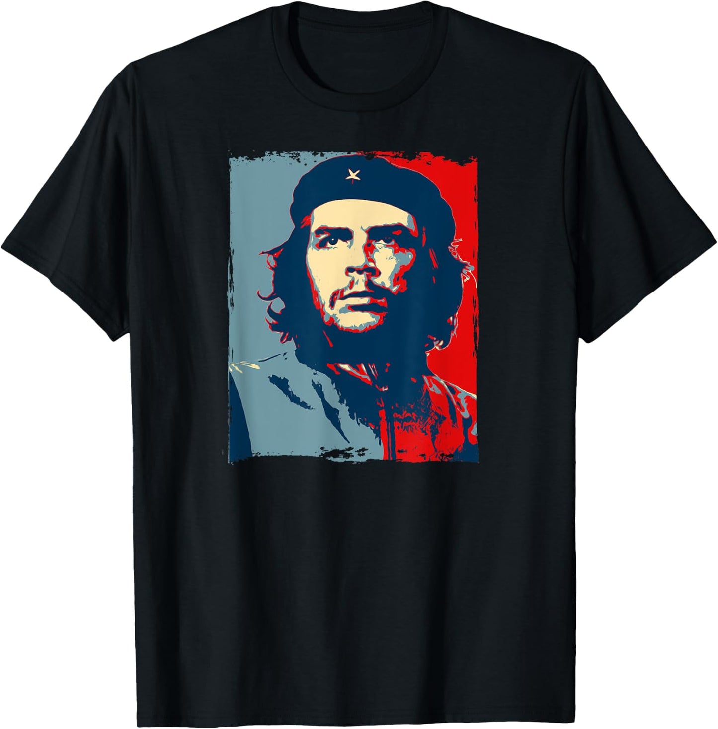 Revolution Ernesto Che Guevara Guerrilla Fighter Poster T-Shirt - T-Shirt | Black