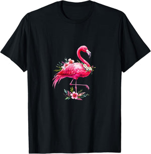 Flamingo Costume, Pink Flamingo, Flamingo , black T-Shirt - T-Shirt | Black