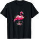 Flamingo Costume, Pink Flamingo, Flamingo , black T-Shirt - T-Shirt | Black