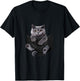 Cat Lovers British Shorthair In Pocket Funny Kitten Men Women Girls Kids T-Shirt - T-Shirt | Black