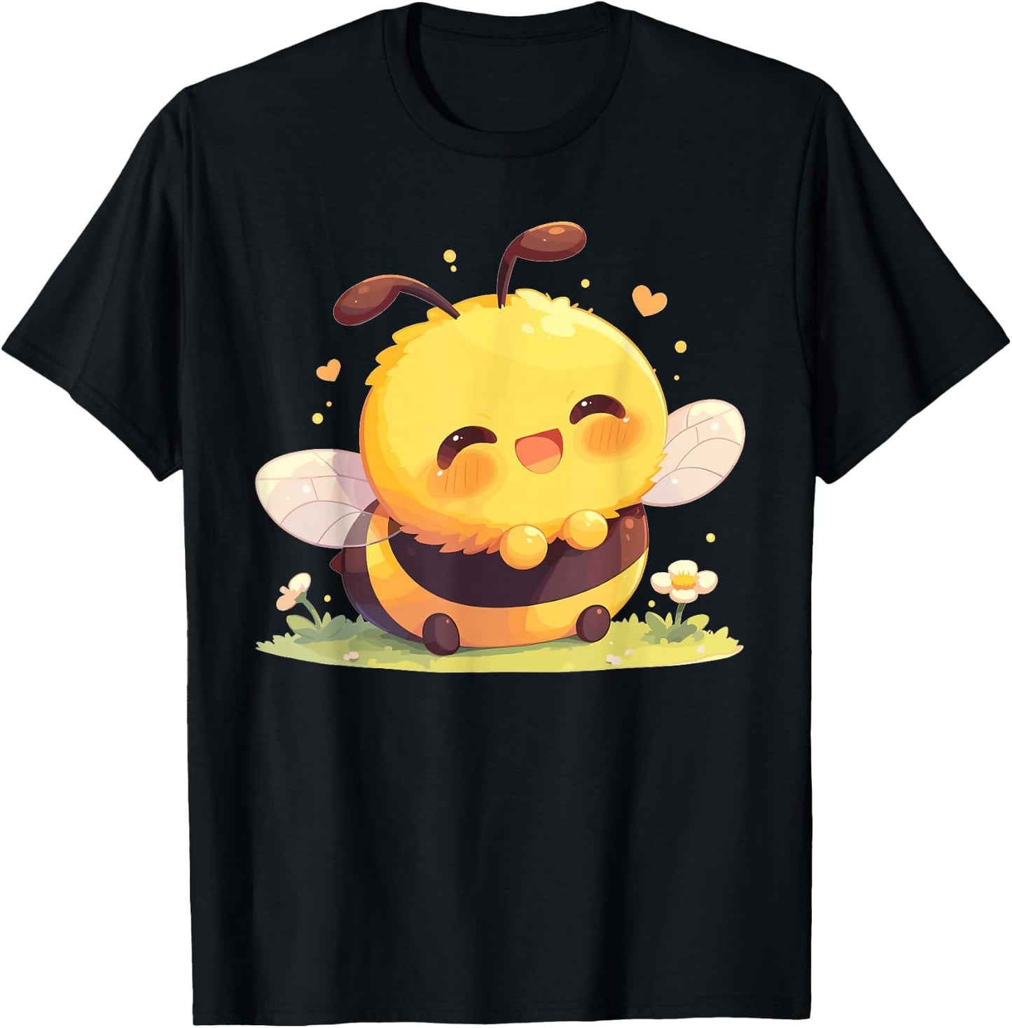 Honey Bees Honey Bee T-Shirt - T-Shirt | Black