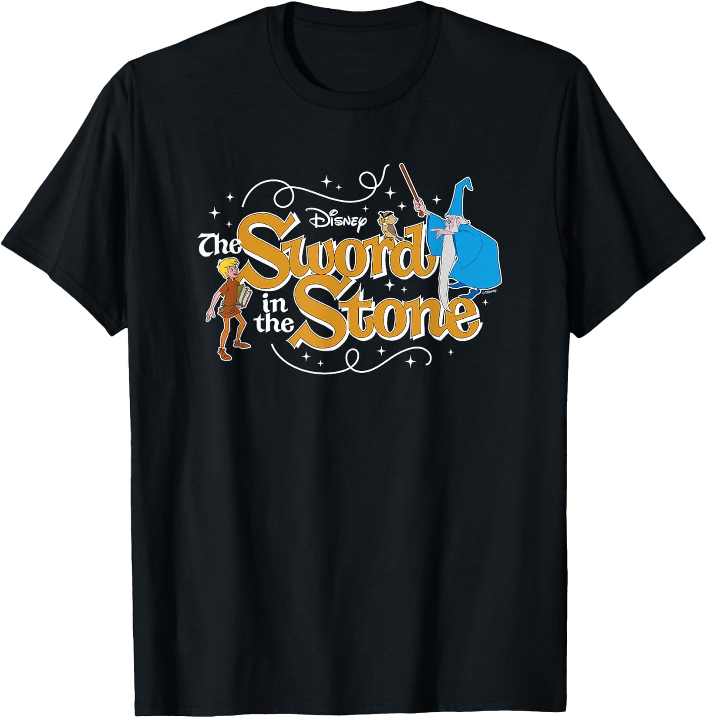 The Sword and the Stone- Sword In The Stone Character Group T-Shirt - T-Shirt | Black