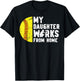 My Daughter Softball Catcher Dad Softball Catcher Father T-Shirt - T-Shirt | Black