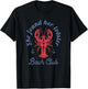 She found her lobster Bach Club party Fisherman aesthetic T-Shirt - T-Shirt | Black