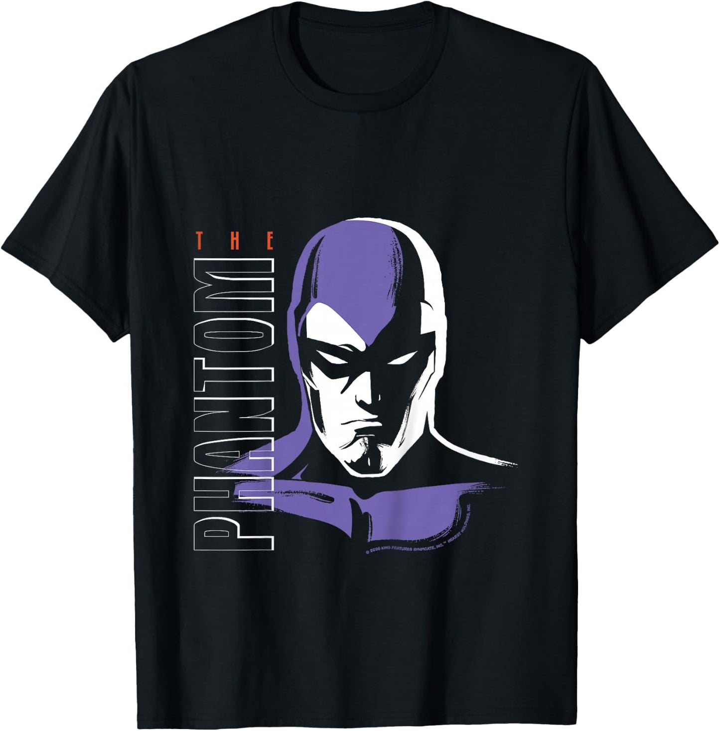 The Phantom Hero Face Retro Comic Kids T-Shirt - T-Shirt | Black