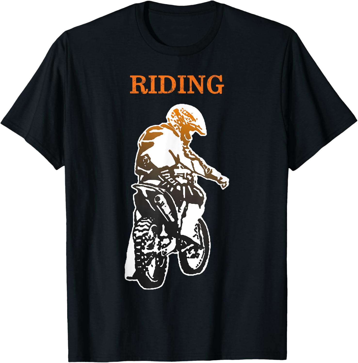 Father Son Matching Riding Buddies Dirt Bike Dad Motocross T-Shirt - T-Shirt | Black