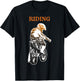 Father Son Matching Riding Buddies Dirt Bike Dad Motocross T-Shirt - T-Shirt | Black