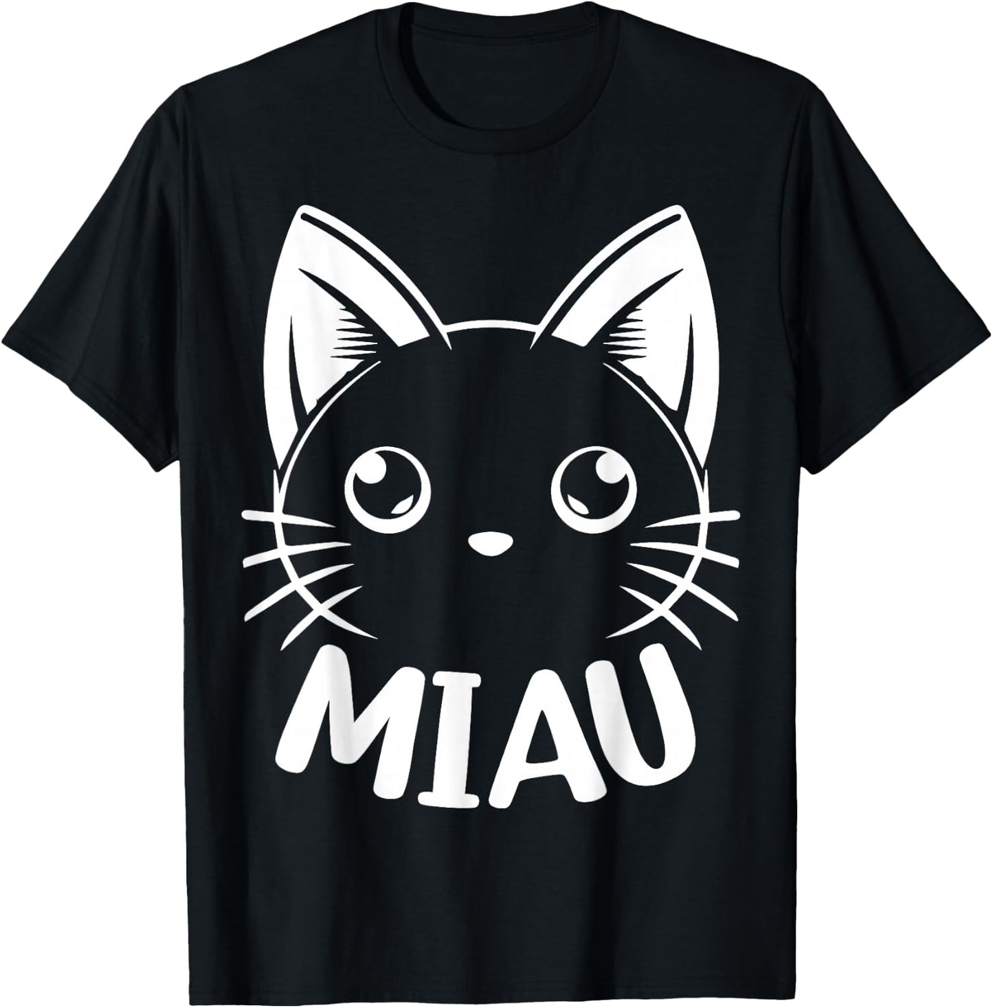 Funny Cat Meow Costume Fancy Dress Carnival , black T-Shirt - T-Shirt | Black