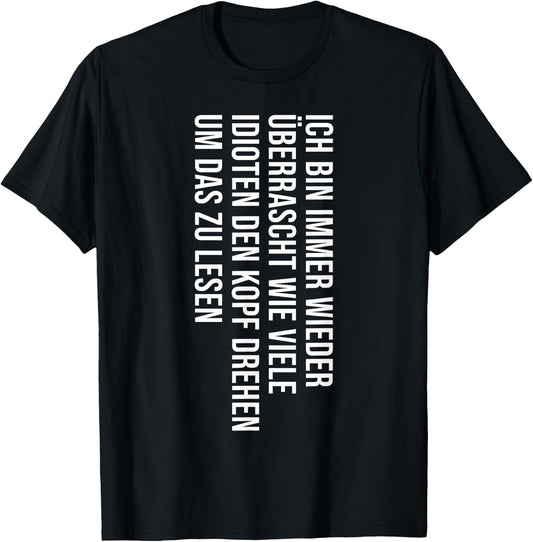 Funny Sayings Men's Fun Funny Saying Funny T-Shirt - T-Shirt | Black