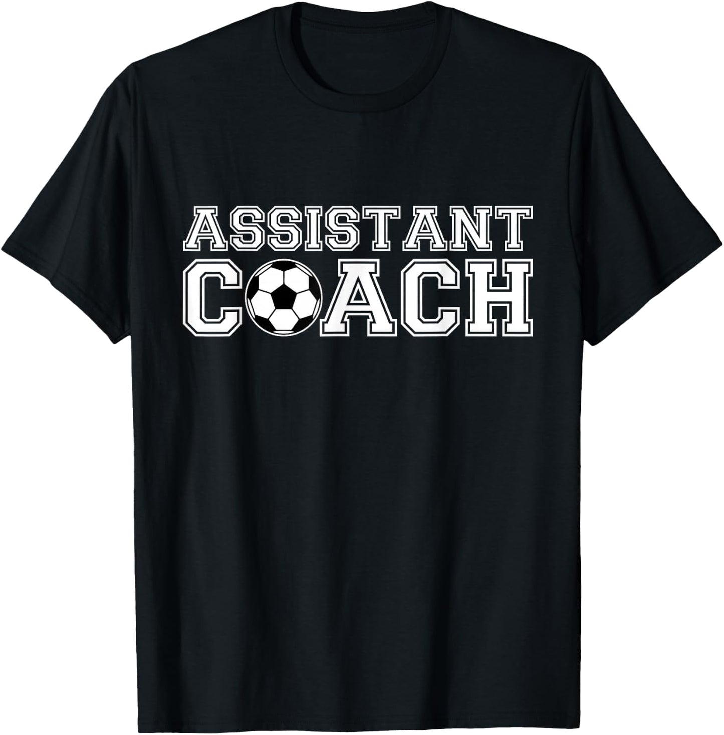 Assistant Soccer Coach T-Shirt - T-Shirt | Black