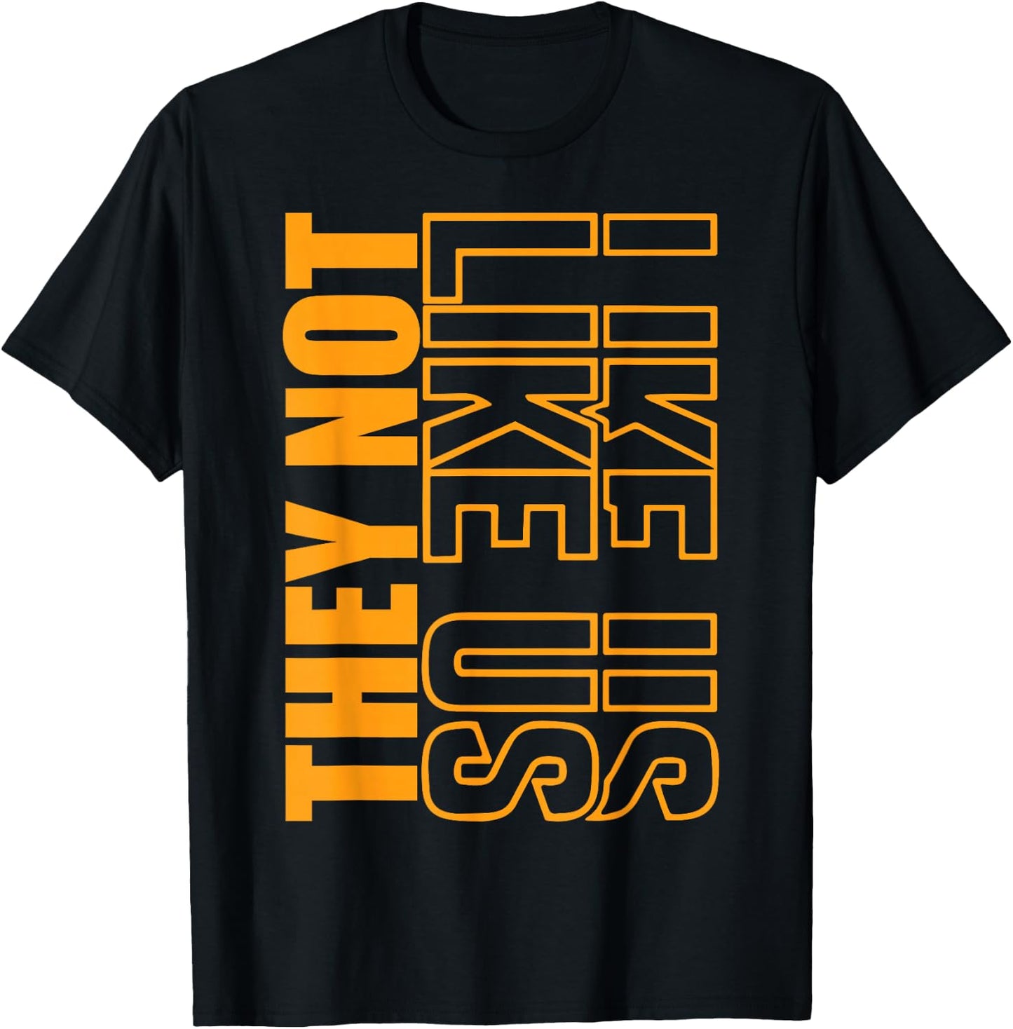 They Not Like Us Shirt, Not Like Us Shirt, They Not Like Us T-Shirt - T-Shirt | Black