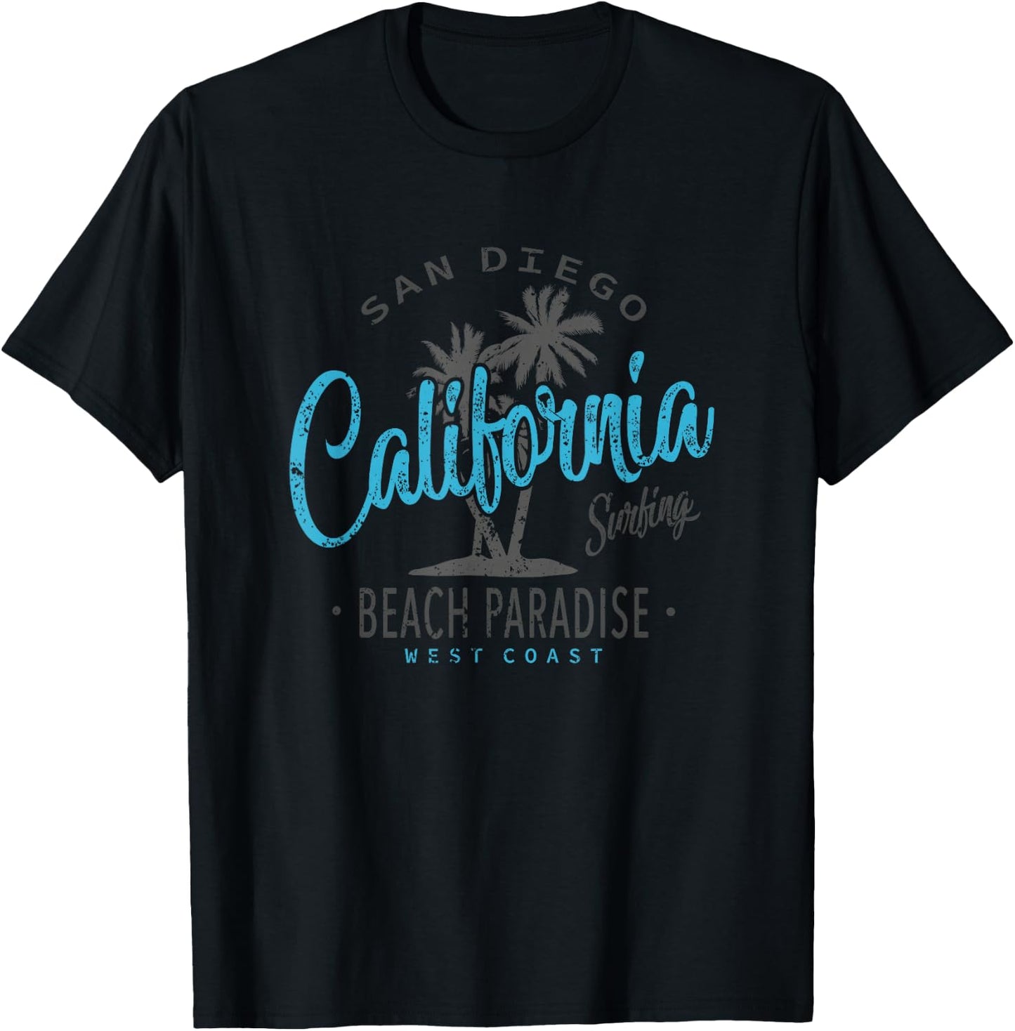 California San Diego T-Shirt - T-Shirt | Black