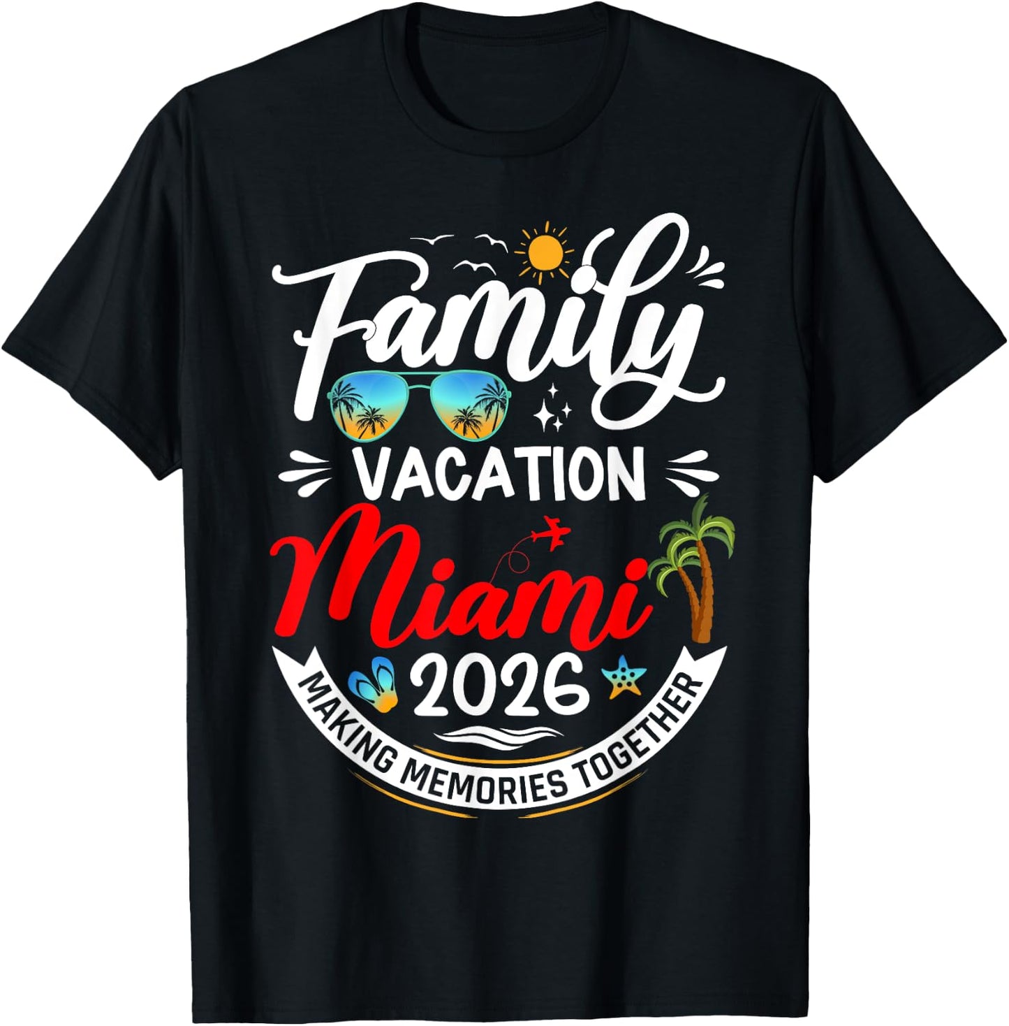 Vacation 2026 T-Shirt - T-Shirt | Black