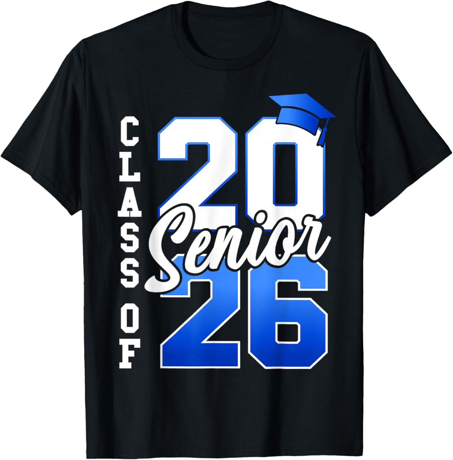 Class of 2026 Senior 2026 Graduation Student Kids Graduate T-Shirt - T-Shirt | Black