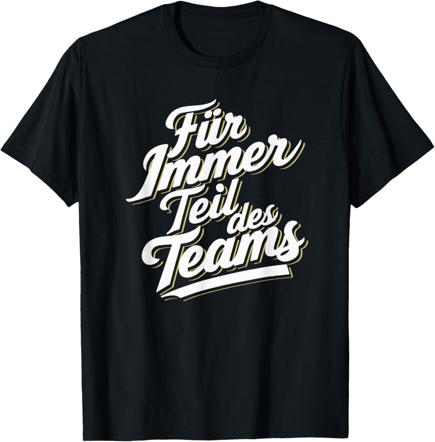 Für Immer Teil - Trainer Abschied Ruhestand Danke Fußball T-Shirt - T-Shirt | Black