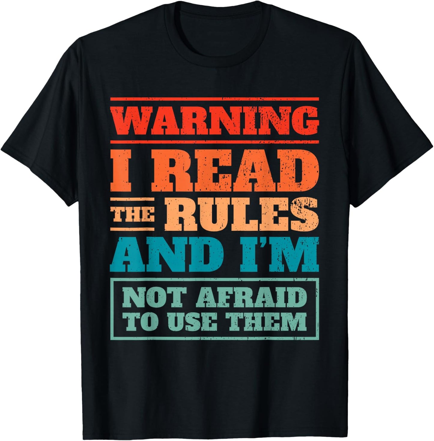 Game Night Fun I Read The Rules I Game Night Host T-Shirt - T-Shirt | Black