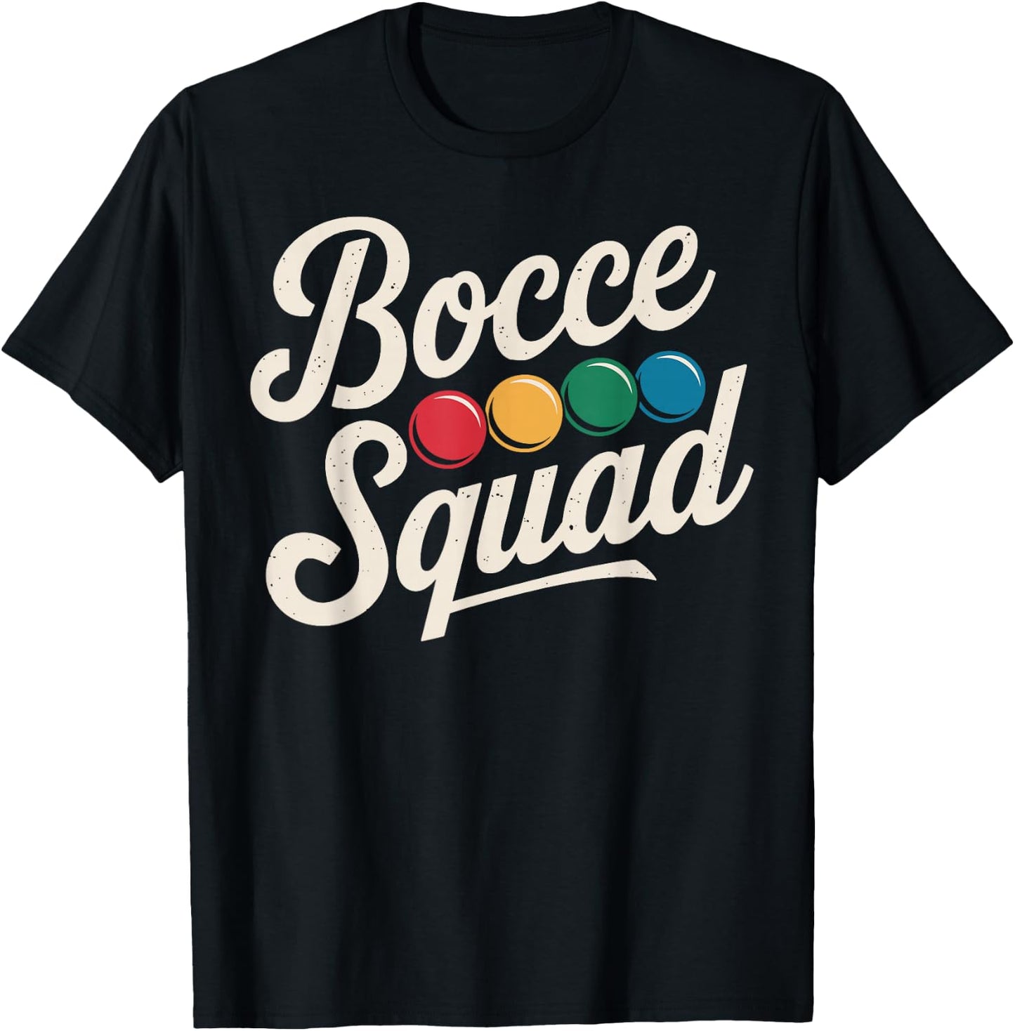 Bocce Squad Bocce Ball T-Shirt - T-Shirt | Black
