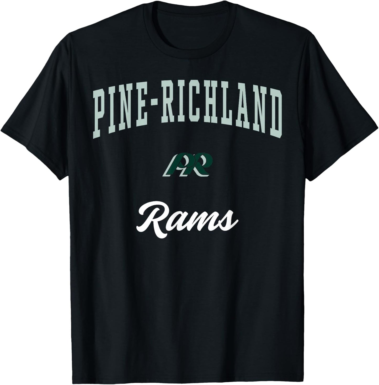Pine-Richland High School Rams T-Shirt - T-Shirt | Black