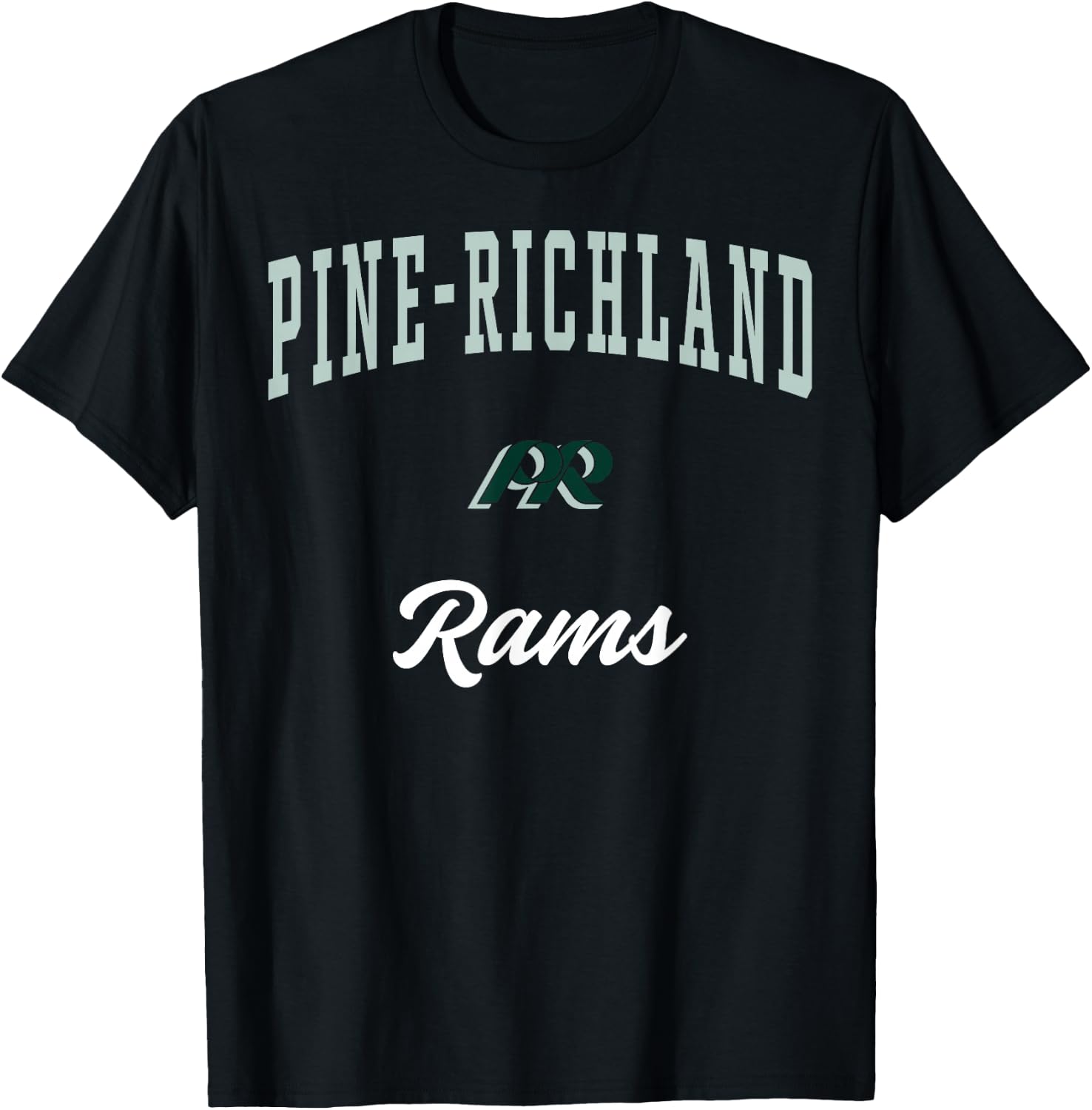 Pine-Richland High School Rams T-Shirt - T-Shirt | Black