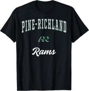Pine-Richland High School Rams T-Shirt - T-Shirt | Black