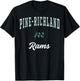 Pine-Richland High School Rams T-Shirt - T-Shirt | Black