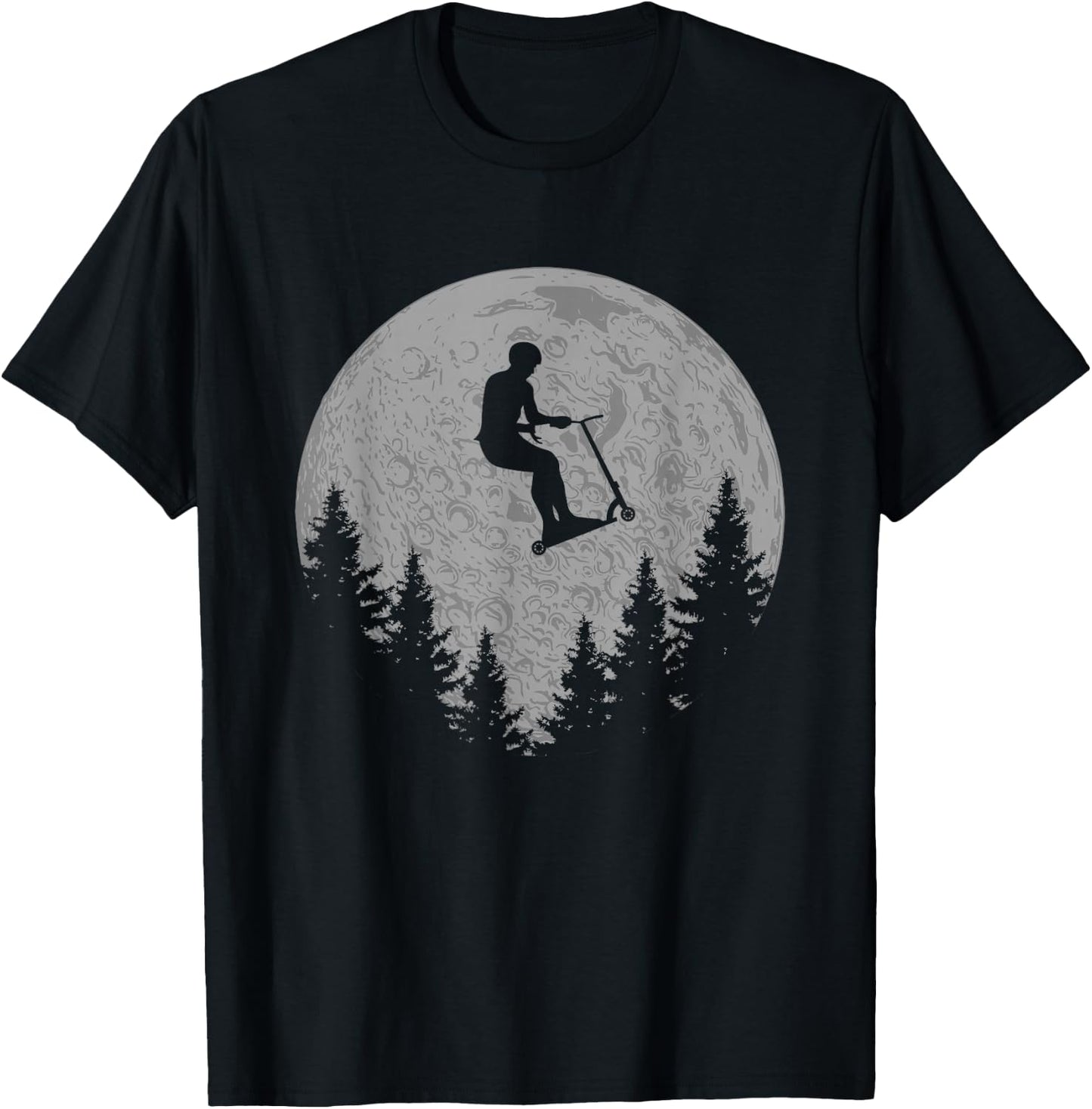 Scooter Stunt Scooter Gift Children & Teenagers T-Shirt - T-Shirt | Black